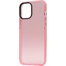 Büşra Ayhan iPhone 12 Uyumlu Bsay Punto Kapak-Pembe