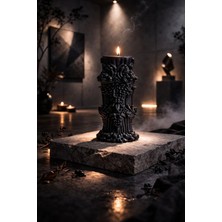 Arista Candle Mystic Pillar, Gizemlii-Sütun, Dekoratif 2 Adet Mum & Kandil