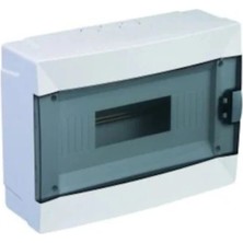 Epilons Mey Ithalat® Kapeks 12 Li Sıva Üstü Plastik Sigorta Kutusu