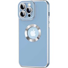 Büşra Ayhan iPhone 13 Pro Max Uyumlu Bsay Kongo Kapak-Mavi