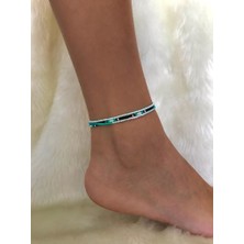 Beykan Kadın Bijuteri Halhal 3 Lü Set Siyah Zerafet İnce ve Kalın Bilekler İçin Ayarlanabilir