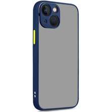 Büşra Ayhan iPhone 13 Kılıf Bsay Hux Kapak-Lacivert