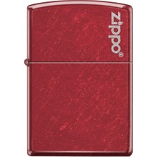 Zippo Candy Apple Red Logo Dizayn Çakmak