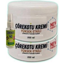 Tuba Toptaş Çörek Otu Rahatlatıcı Masaj Bakım Kremi 2X200 ml + 30 ml Çörek Otu Yağ ile