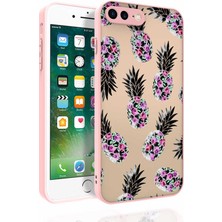 Büşra Ayhan iPhone 7 Plus Uyumlu Desenli Kamera Korumalı Parlak Bsay Nora Kapak-No1