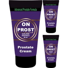 Tuba Toptaş Onprost Cream 50 ml 3 Adet Erkeklere Özel Sorununa Destek Krem