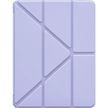 Baseus Minimalist iPad Air 4-5-6-7 10.9' Tablet Kılıfı - Mor