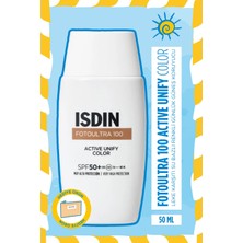 Isdin Fotoultra 100 Active Unify Fusion Fluid Color SPF50+ 50 ml