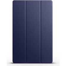 Büşra Ayhan Galaxy Tab S9 Plus  Uyumlu Bsay Smart Cover Standlı 1-1 Kılıf-Lacivert