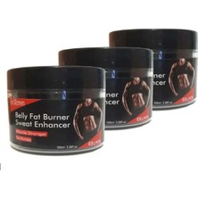 Tuba Toptaş Belly Fat Burner For Women Kadın Hızlı Yağ Giderici Krem 100 ml x 3 Adet