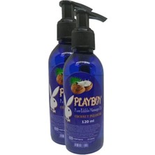 Tuba Toptaş Pure Edible Massage Oil 240ML Hindistan Cevizi Aromalı Masaj Yağı x 2 Adet