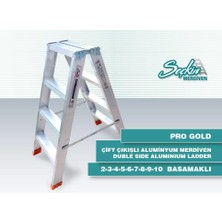 Seçkin Merdiven Pro-Gold Alüminyum Merviden 9+9