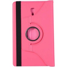 Büşra Ayhan Galaxy Tab A T590  Uyumlu Bsay Dönebilen Standlı Kılıf-Pembe Koyu