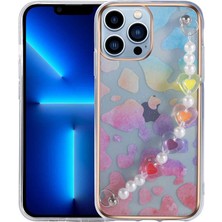 Büşra Ayhan iPhone 13 Pro Kılıf Bsay Pilla Kapak-Colorful
