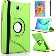 Büşra Ayhan Galaxy Tab A T550 9.7  Uyumlu Bsay Dönebilen Standlı Kılıf-Yeşil