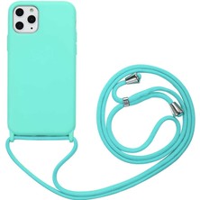 Büşra Ayhan iPhone 11 Pro Max Uyumlu Bsay Ropi Kapak-Turkuaz