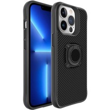 Büşra Ayhan iPhone 13 Pro Max Kılıf Bsay Timo Kapak-Siyah