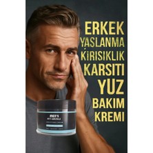 Tuba Toptaş Men's Anti-Wrinkle Cream Erkek Yaşlanma Kırışıklık Karşıtı Yüz Bakım Kremi 100 ml