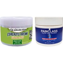 Tuba Toptaş Çörek Otu Rahatlatıcı Krem 150 Ml+Painclass 100 ml Kuyruk Yağı Kremi