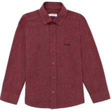 U.S. Polo Assn. Erkek Çocuk Yeşil Uzun Kollu Gömlek Yeni Sezon