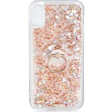 Büşra Ayhan iPhone Xs 5.8 Uyumlu Bsay Milce Kapak-Gold