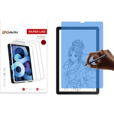 Büşra Ayhan Lenovo Tab M9 Kağıt Hisli Mat Uyumlu Davin Paper Like Tablet Ekran Koruyucu-Renksiz