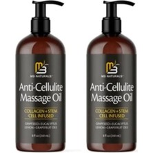 Tuba Toptaş Anti Cellulıte Sıkılaştırıcı Yağı Yakıcı Masaj Bakım Yağı 240 ml 2 Adet