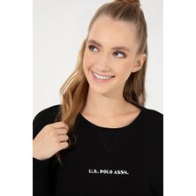 U.S. Polo Assn. Kahverengi Kadın Sweatshirt