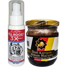 Tuba Toptaş Bigboost 50 ml Erkekler Için 3xeffect Krem + Yanında 1 Kavanoz 240GR German Macun Takım