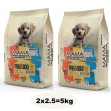 Mamavita Tavuk Etli Yavru Kuru Köpek Maması 5 kg (2x2.5)