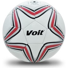 Voit Extreme Futbol Topu 5 Numara Beyaz - Kırmızı - Siyah Renk ile Her Zemin İçin Uygun