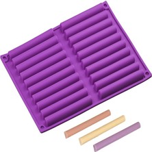 Siliko World Silikon Stick Çikolata Kalıbı Çubuk Kraker Kalıbı Buz Kalıbı