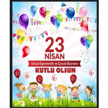 23 Nisan Ulusal Egemenlik Çocuk Bayramı, Fotoğraf Çekimi, Kumaş Arka Fon 200X250EKLEME Dikişli