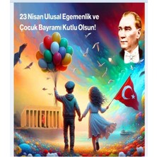23 Nisan Ulusal Egemenlik Çocuk Bayramı, Fotoğraf Çekimi, Kumaş Arka Fon 200X200 Ekleme Dikişli