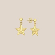 Altıntaş Dilek Yıldızı Altın  Küpe