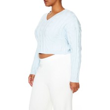 F21 Plus Size Crop Kazak