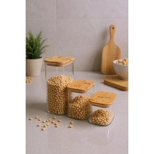 Bambum Thork 3'lü Baharatlık ve Saklama Kabı Seti B6283