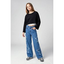 Dmb Kız Çocuk 2'li Bluz 9-14 Yaş Siyah