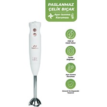 Pirantech Yh-83 Çubuk El Blenderi – Turbo Fonksiyonlu, Kolay Temizlenebilir