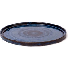 Neptune Marbling Derin Sessizlik Servis Tabağı- Ikili