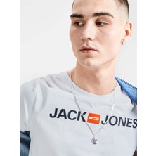 Jack & Jones JJECORP LOGO TEE SS CREW Beyaz Erkek Kısa Kol T-Shirt
