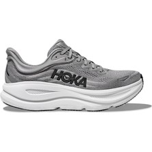 Hoka 1162011 M Bondi 9 Koşu Gri-Siyah Spor Ayakkabı