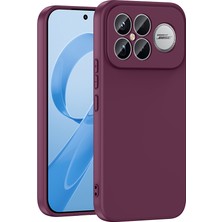 Farma Teknoloji Poco F8 Ultra Kılıf Zore Mara Lansman Kapak - Koyu Mor