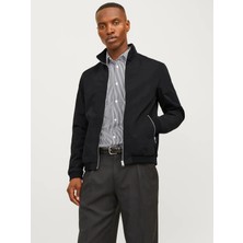 Jack & Jones Dez Renk Pantolon Siyah Polyester Günlük Kullanım İçin Rahat ve Şık