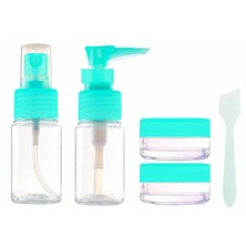 Aydogan's Parfüm Şişesi - Kozmetik Şişesi - 5li Seyahat Doldurulabilir Kozmetik Seti