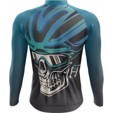 Freysport Skull Yazlık Uzun Kollu Bisiklet Forması