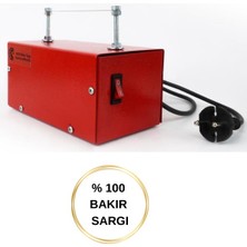 dm dikişmarket Sıcak Etiket Kesme Makinası 200w (bakır sargı motor)