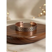 Anka Select El Yapımı Doğal Enerji Artırıcı Koruyucu Saf Bakır Bileklik %100 Bakır