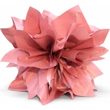 Akland Everbloom Rosé Royal™  Premium Dekoratif Tasarım Objesi | Cam Vazoya Sabit Form (Çiçeksiz)