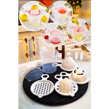 Aydogan's 5 In 1 Süzgeç - Huni - Limon Sıkacağı - Yumurta Akı Ayırıcı Hazneli Mutfak Aparatı